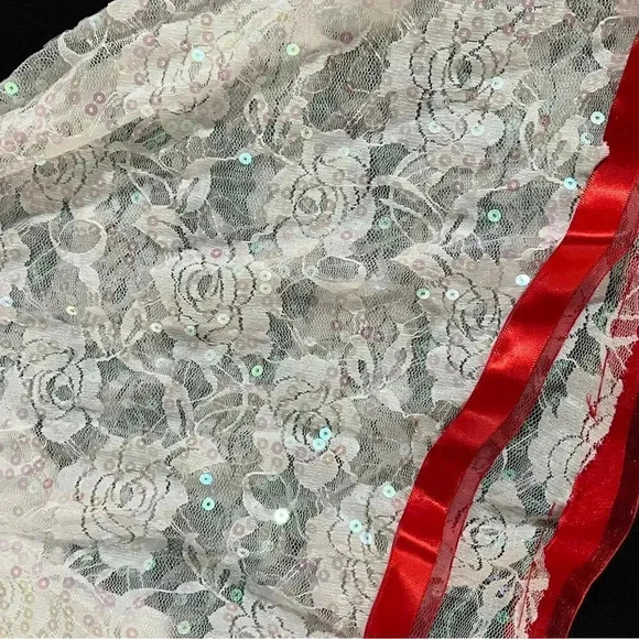 Weissman iridescent long sleeve asymmetrical dance costume XXLC in GUC - Picture 9 of 11